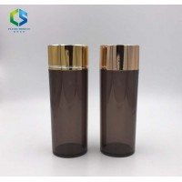 60ml 75ml 100ml 120ml 150ml 200ml amber wide mouth plastic medical pill bottle with shine gold