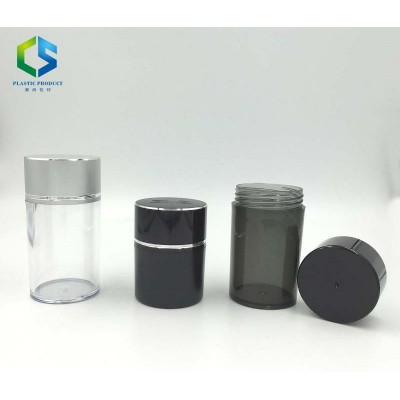 70ML FDA/COA Plastic Pill Bottle With Aluminium Lid