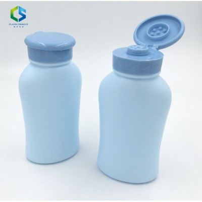 180ML plastic talcum powder bottle