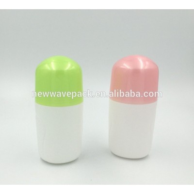 chinese popular PE empty roll on 50 ml cosmetic eliquids bottles