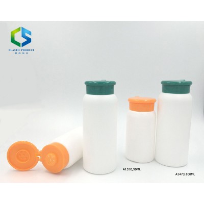 100ML plastic talcum powder bottle