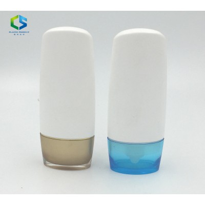 Hot summer coming HDPE empty 50g sunscreen packaging tubes